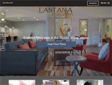 Tablet Screenshot of lantanalasvegas.com